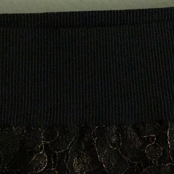 Joie Abeline Pull On Lace Skirt Espresso Brown Large - Picture 4 of 10